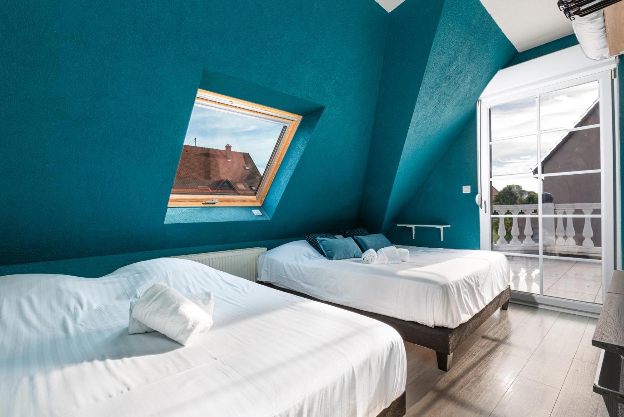 Gites Spa Strasbourg - Villa Ours - Spa Prive, Sauna, Borne D'Arcade, Babyfoot Ittenheim Exterior photo